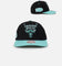 Mitchell & Ness Chicago Bulls "Ice Blue" Script Origin Snapback Black/Ice Blue
