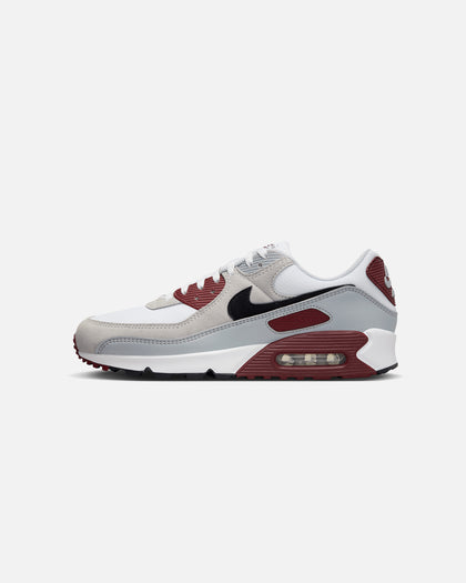 Nike Air Max 90 White/Black-Dark Team Red