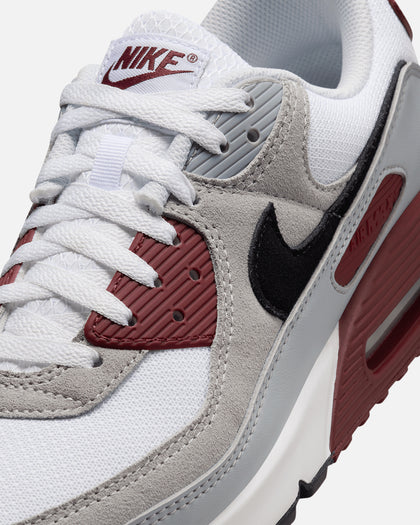 Nike Air Max 90 White/Black-Dark Team Red