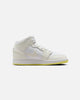 Jordan Kids' Air Jordan 1 Mid (GS) Sail/Lt Laser Orange
