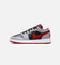Jordan Kids' Air Jordan 1 Low Black/Fire Red