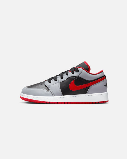 Jordan Kids' Air Jordan 1 Low Black/Fire Red