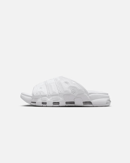 Nike Air More Uptempo Slides White/White-White