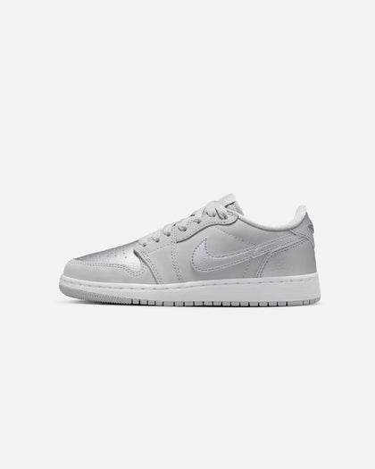 Jordan Kids' Air Jordan 1 Low OG (GS) Neutral Grey/Metallic