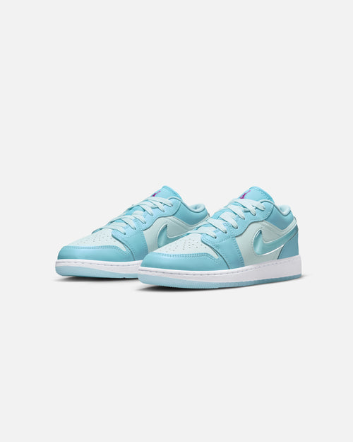 Jordan Kids' Air Jordan 1 Low SE (GS) Aquarius Blue