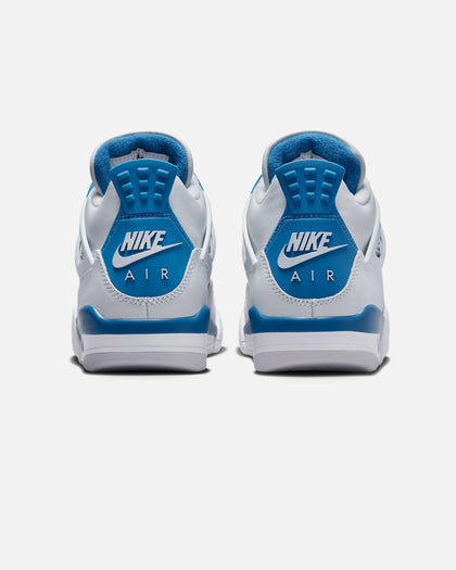 Jordan Kids' Air Jordan 4 Retro (GS) "Industrial Blue" Off White/Industrial Blue
