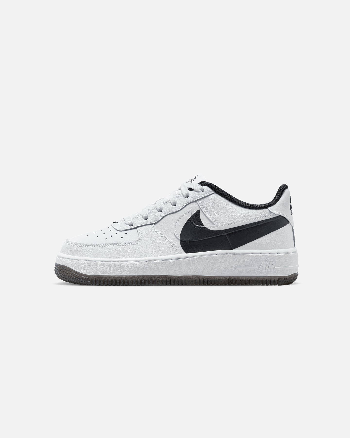 nike air force white and black junior