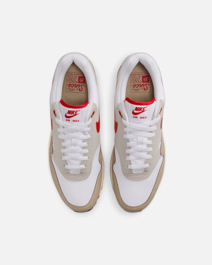 Nike Air Max 1 White/University Red