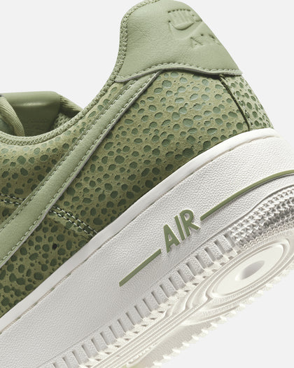 Nike Women's Air Force 1 '07 Premium Sesame/Oil Green
