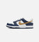 Nike Kids' Dunk Low (GS) White/Wheat-Midnight Navy