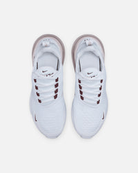 Nike Kids' Air Max 270 (GS) Summit White/Burgundy