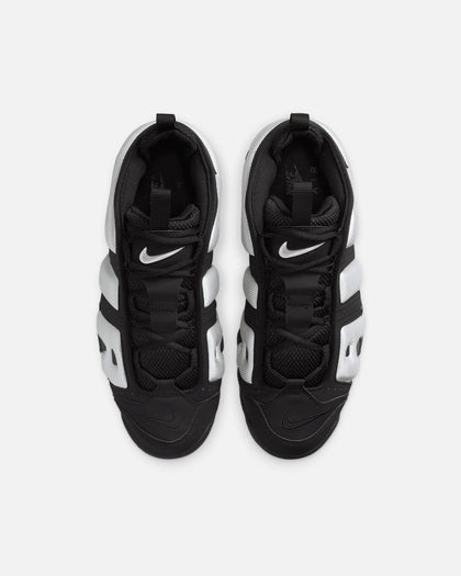 Nike Air More Uptempo Low Black/Photon Dust-Metallic Silver