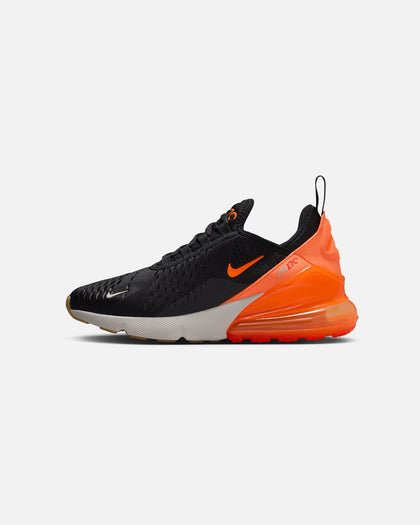 Nike Kids' Air Max 270 (GS) Black/Orange Culture Kings NZ