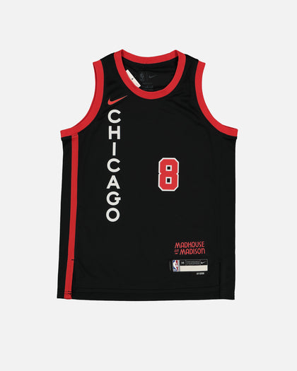 Nike Kids' Chicago Bulls Zach LaVine City Edition 2023/24 Swingman Jersey Black