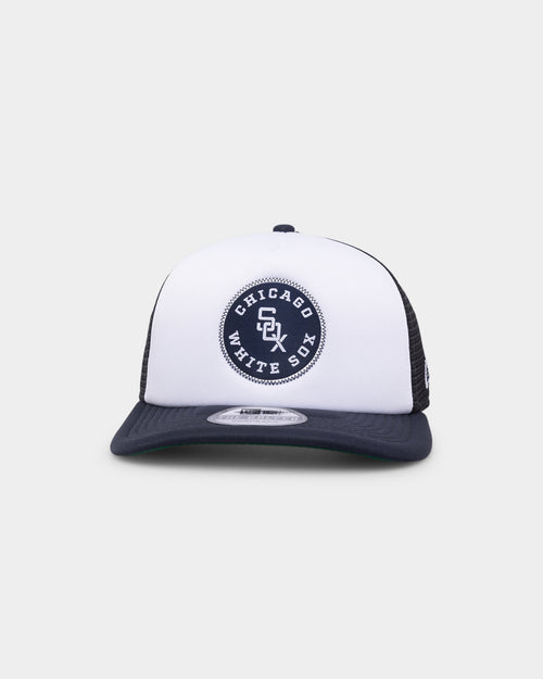 New Era Chicago White Sox Golfer Trucker Snapback White/Navy