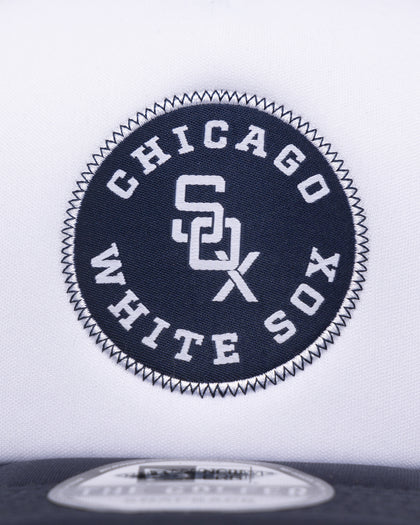 New Era Chicago White Sox Golfer Trucker Snapback White/Navy