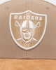 New Era Oakland Raiders 'Desert Suede' 59FIFTY Fitted Camel/Wheat
