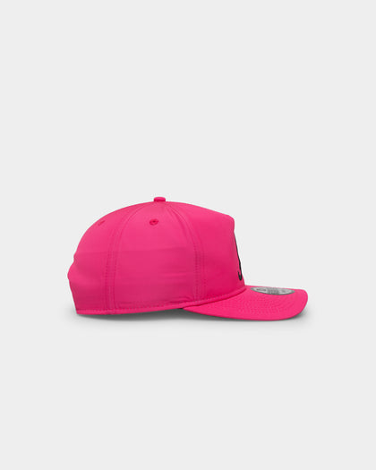 New Era Atlanta Braves 'Citrus Glow' Prolight Golfer Snapback Neon Pink