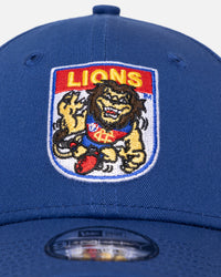 New Era Kids' Brisbane Lions 'AFL Retro Mascot' 9FORTY Strapback OTC