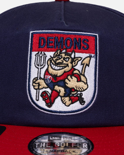New Era Melbourne Demons Official Team Golfer Snapback OTC