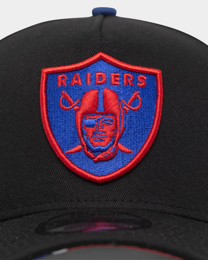 New Era Oakland Raiders 'Retro Mosaic' 9FORTY A-Frame Snapback Black
