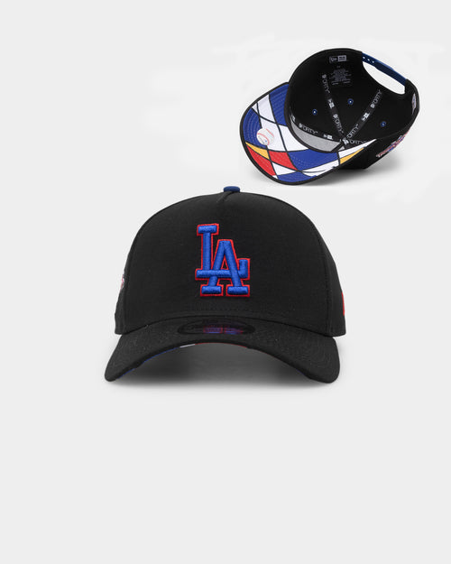 New Era Los Angeles Dodgers 'Retro Mosaic' 9FORTY A-Frame Snapback Black