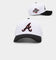 New Era Atlanta Braves 'Fire Red' 9FORTY A-Frame Snapback White/Black