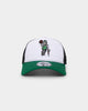 New Era Boston Celtics 'Mascot Magic' Foam Front 9FORTY A-Frame Trucker Snapback White/Green