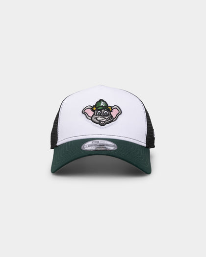 New Era Oakland Athletics 'Mascot Magic' Foam Front 9FORTY A-Frame Trucker Snapback White/Forest