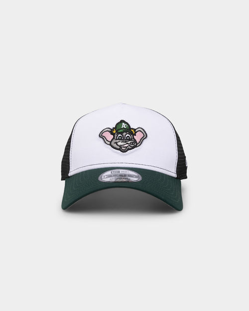 New Era Oakland Athletics 'Mascot Magic' Foam Front 9FORTY A-Frame Trucker Snapback White/Forest