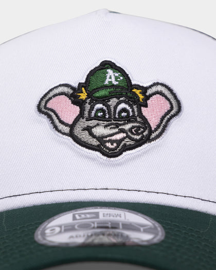 New Era Oakland Athletics 'Mascot Magic' Foam Front 9FORTY A-Frame Trucker Snapback White/Forest
