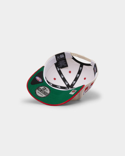 New Era Sydney Swans "AFL Cord Script" Golfer Snapback Chrome/OTC