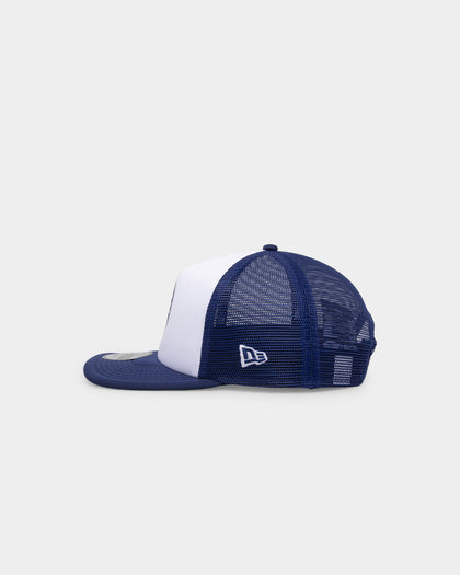New Era Los Angeles Dodgers 'Retro Badge' Golfer Trucker Snapback White/Dark Royal