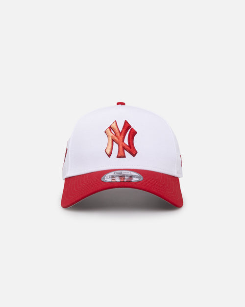 New Era New York Yankees 'Satin Blaze' 9FORTY A-Frame Snapback White/Scarlet