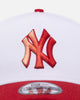 New Era New York Yankees 'Satin Blaze' 9FORTY A-Frame Snapback White/Scarlet