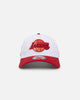 New Era Los Angeles Lakers 'Satin Blaze' 9FORTY A-Frame Snapback White/Scarlet
