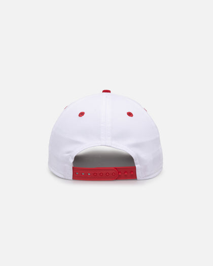 New Era Los Angeles Lakers 'Satin Blaze' 9FORTY A-Frame Snapback White/Scarlet