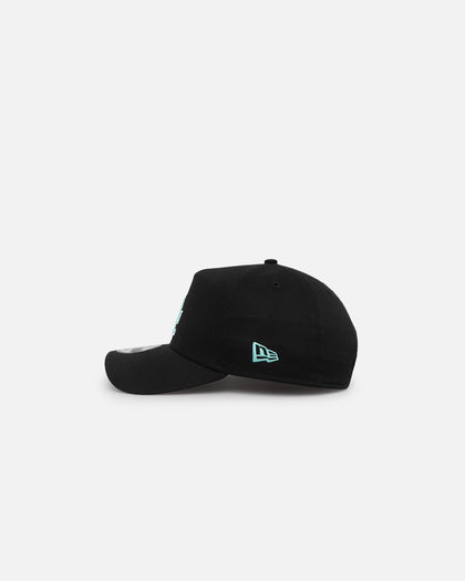 New Era Los Angeles Dodgers 9FORTY A-Frame Snapback Black/Aqua Blue