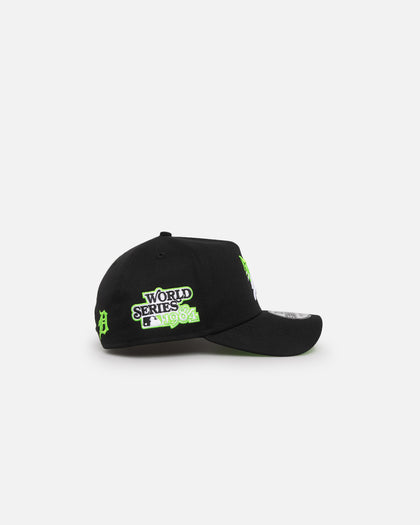 New Era Detroit Tigers "Drip Logo" 9FORTY A-Frame Snapback Black/White/Green