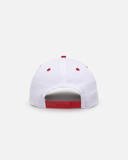 New Era Chicago Bulls 'Satin Blaze' 9FORTY A-Frame Snapback White/Scarlet