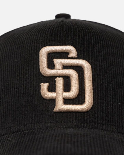 New Era San Diego Padres 'Black Cord Plaid UV' 9FORTY A-Frame Snapback Black/Plaid