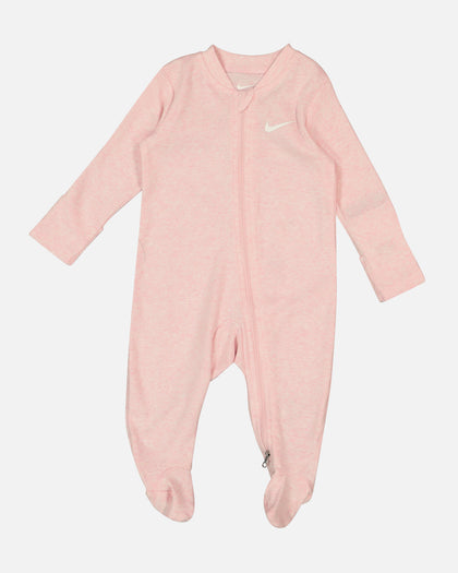 Nike Infants' Essential Pointelle Coverall Pink