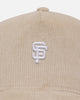New Era San Francisco Giants 'Micro Cord Cream' 9FORTY A-Frame Snapback Cream/White