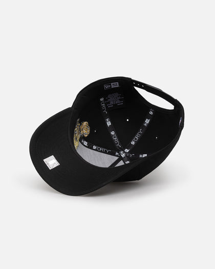 New Era Los Angeles Lakers 'Gold Rose Embroidery' 9FORTY A-Frame Snapback Black/Gold
