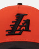 New Era Los Angeles Lakers 'Scary Nights' 9FORTY A-Frame Snapback Orange/Black