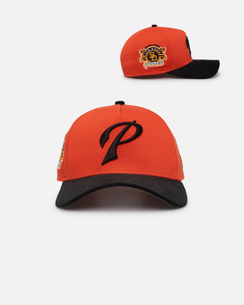 New Era San Diego Padres 'Scary Nights' 9FORTY A-Frame Snapback Orange/Black