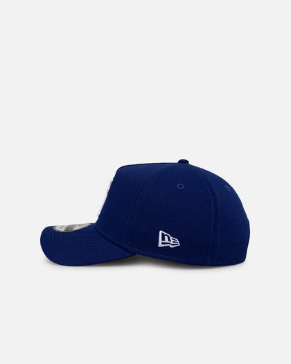 New Era Los Angeles Dodgers 'Upside Down LA Logo' 9FORTY A-Frame Snapback Dark Royal