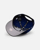 New Era Los Angeles Dodgers 'Upside Down LA Logo' 9FORTY A-Frame Snapback Dark Royal/Black