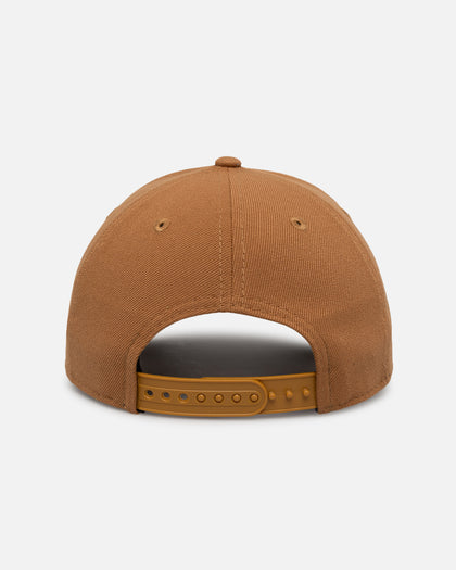 New Era Los Angeles Dodgers 'Upside Down LA Logo' 9FORTY A-Frame Snapback Light Bronze