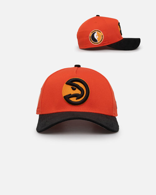 New Era Atlanta Hawks 'Scary Nights' 9FORTY A-Frame Snapback Orange/Black